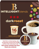Intelligent Blends Dark Roast Incorrect Lids