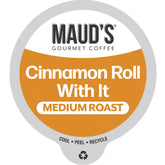 Maud's Cinnamon Roll Flavored Coffee Pods