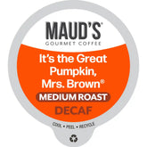 Maud's Decaf Pumpkin Spice Coffee Pods
