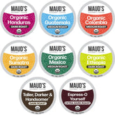 Maud's Organic Coffee Pods Variety Pack - 56ct