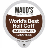 Maud's Half Caff Dark Roast Coffee Pods