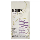 Maud's Purely Organic Half Caffeine Ground Coffee