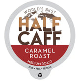World's Best Half Caff™ Caramel Roast Flavored Coffee Pods