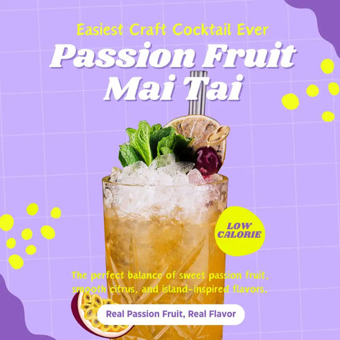 Maud's Mixers Passion Fruit Mai Tai