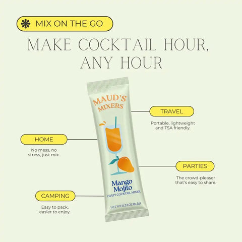 Maud's Mixers Mango Mojito