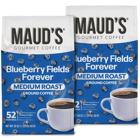 Maud's Blueberry Flavored Ground Coffee