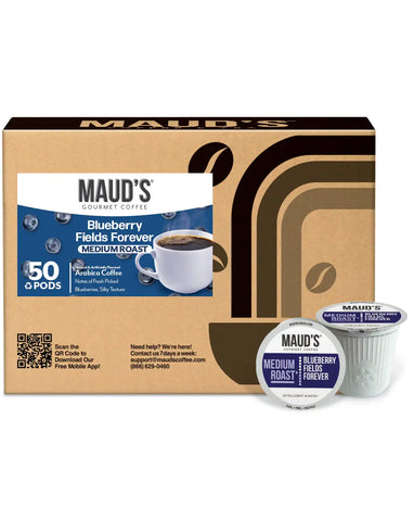 Maud's Blueberry Flavored Coffee Pods