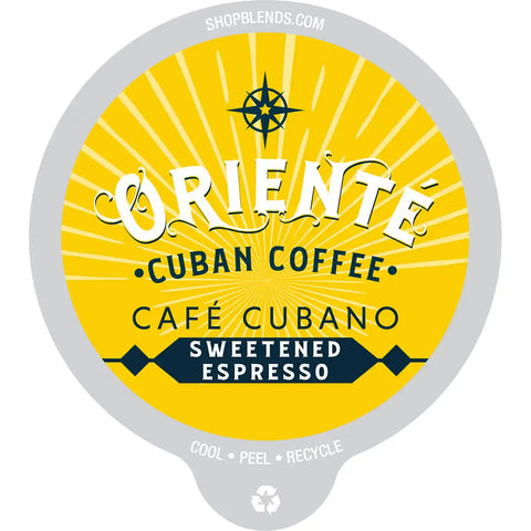 Oriente Cafe Cubano Coffee Pods