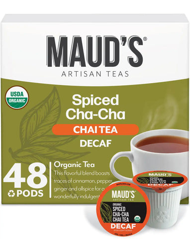 Maud's Organic Decaf Chai Tea Pods