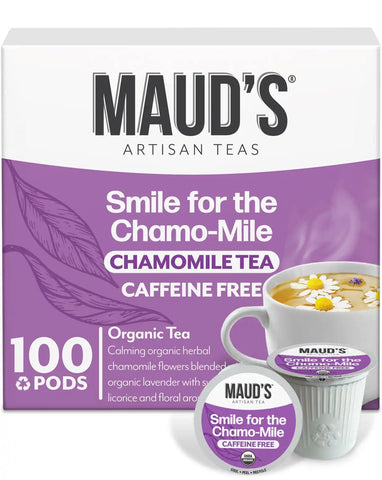 Maud's Organic Chamomile Lavender Tea Pods