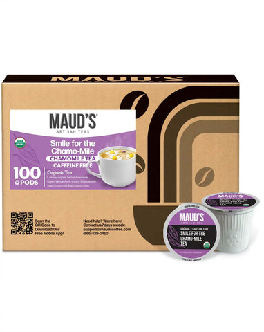 Maud's Organic Chamomile Lavender Tea Pods