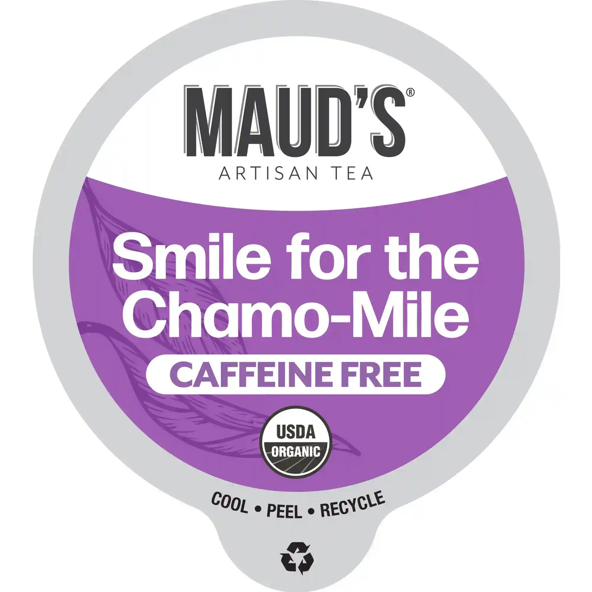 Maud's Organic Chamomile Lavender Tea Pods