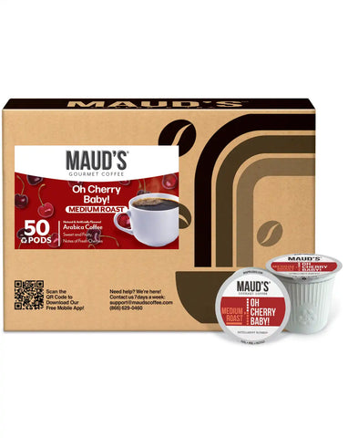Maud's Cherry Flavored Coffee Pods