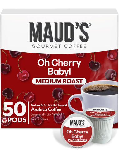 Maud's Cherry Flavored Coffee Pods