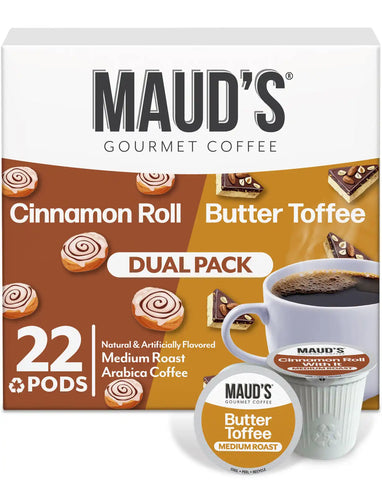 Maud's Cinnamon Roll and Butter Toffee Duo Pack