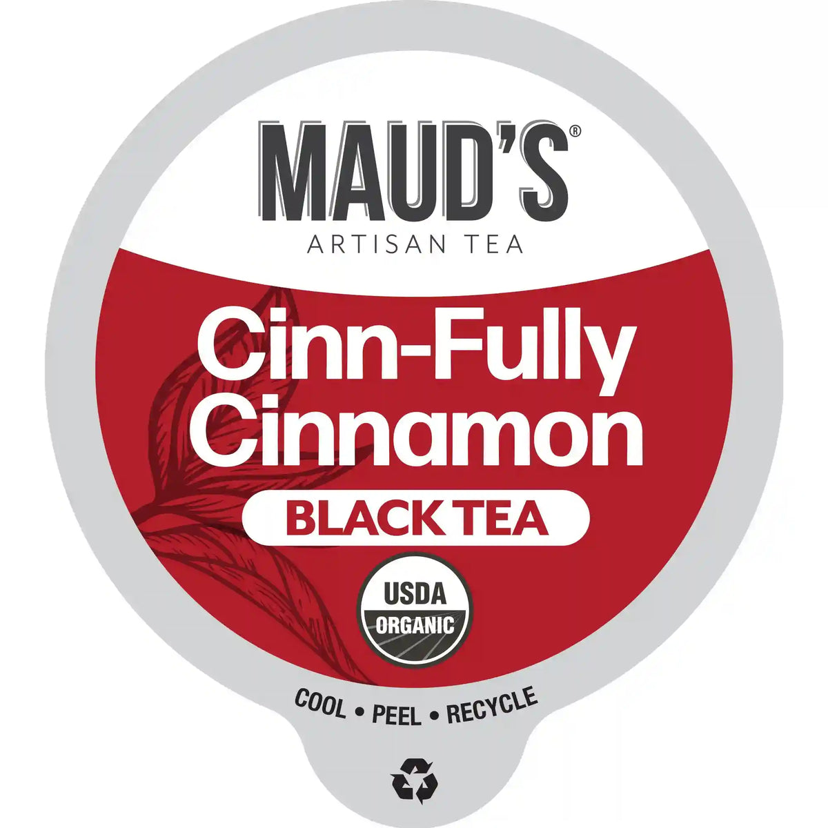 Maud's Cinn-Fully Cinnamon Black Tea Pods