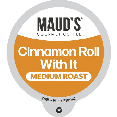 Maud's Cinnamon Roll Flavored Coffee Pods