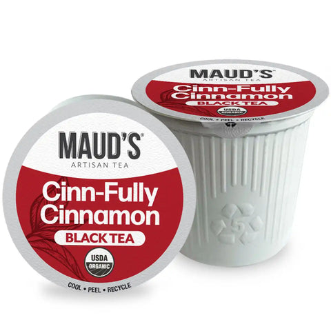 Maud's Cinn-Fully Cinnamon Black Tea Pods