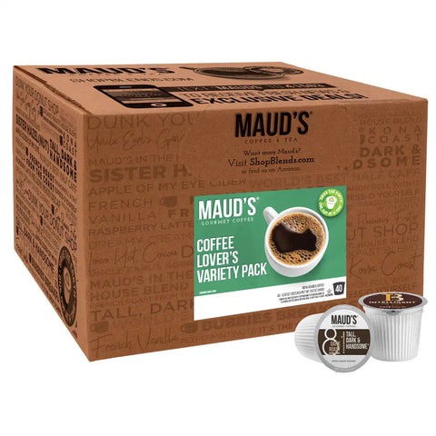 Maud's Coffee Lover's Variety Pack - 40ct