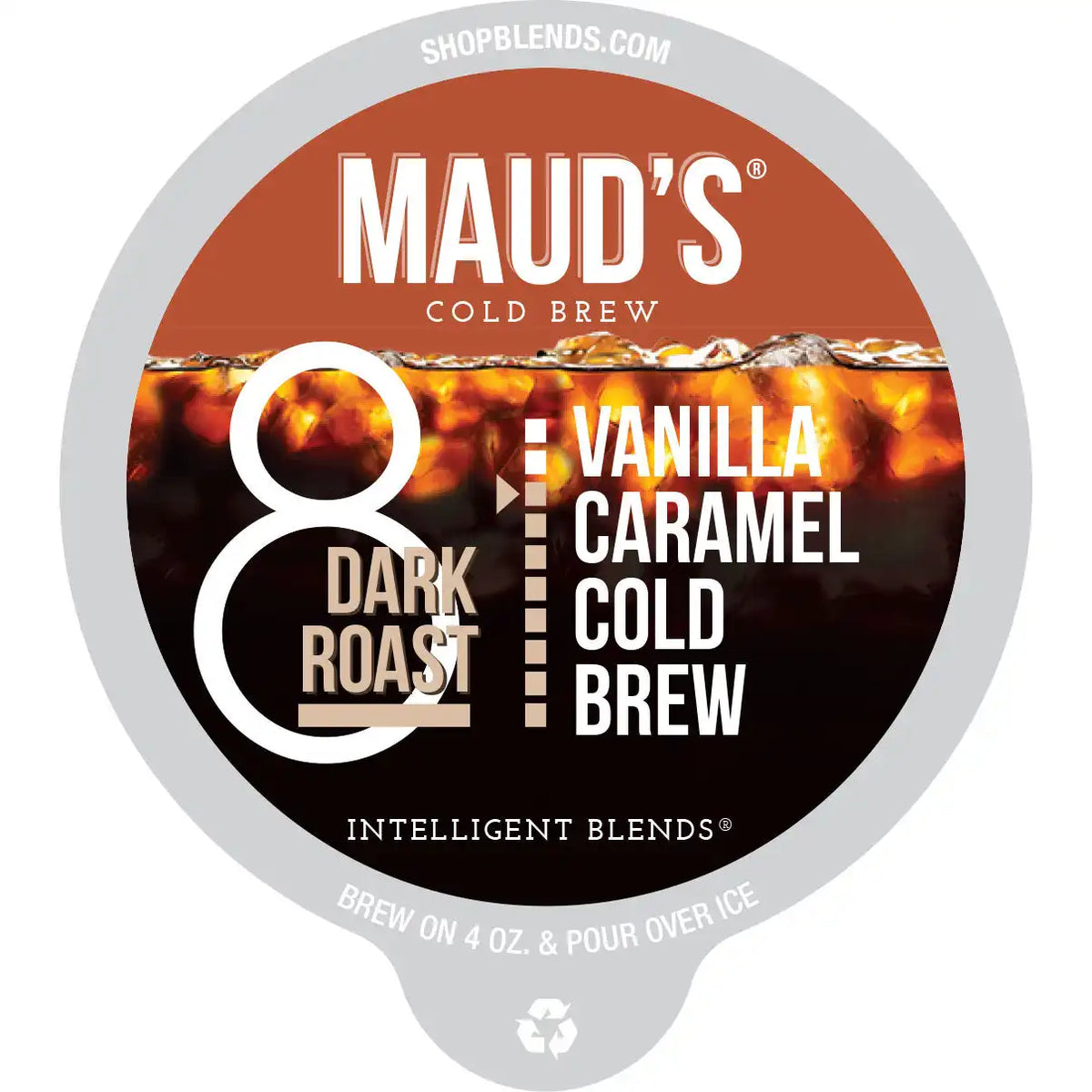 Maud's Vanilla Caramel Cold Brew Coffee Pods