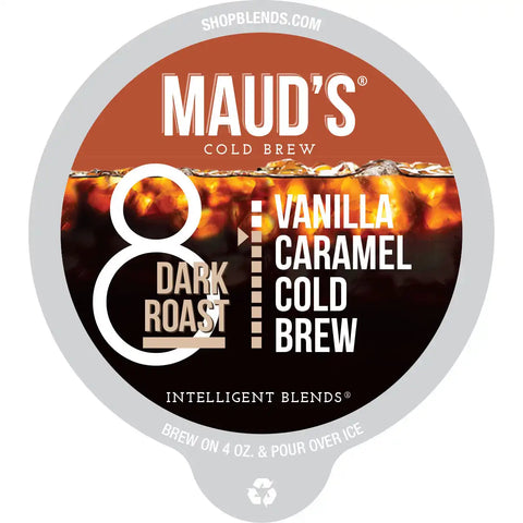 Maud's Vanilla Caramel Cold Brew Coffee Pods
