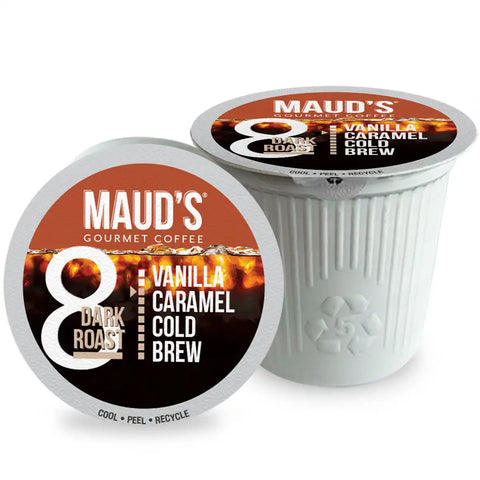 Maud's Vanilla Caramel Cold Brew Coffee Pods