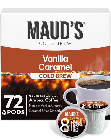 Maud's Vanilla Caramel Cold Brew Coffee Pods