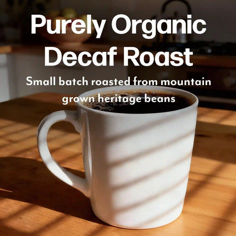 Maud's Purely Organic Decaf Ground Coffee