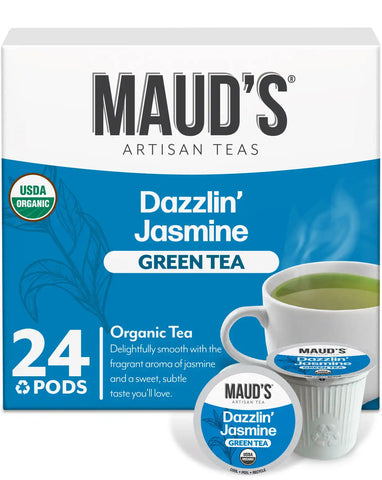 Maud's Organic Jasmine Green Tea Pods