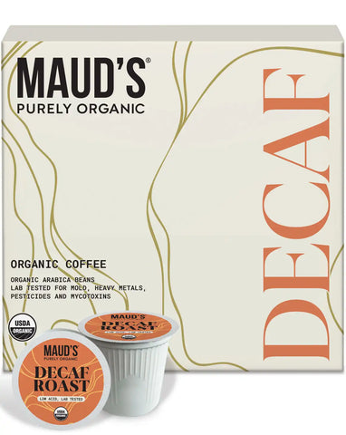 Maud's Purely Organic Decaf Coffee Pods
