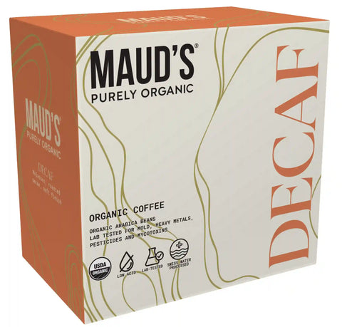 Maud's Purely Organic Decaf Coffee Pods