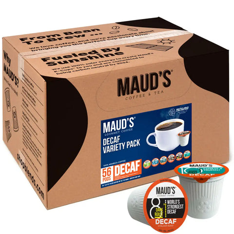 Maud's Decaf Coffee Pods Variety Pack - 56ct