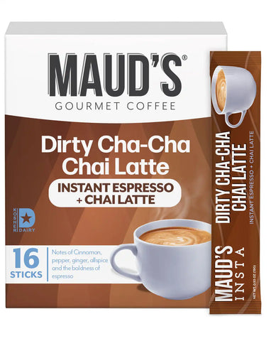 Maud's Espresso Chai Tea Latte Instant Sticks