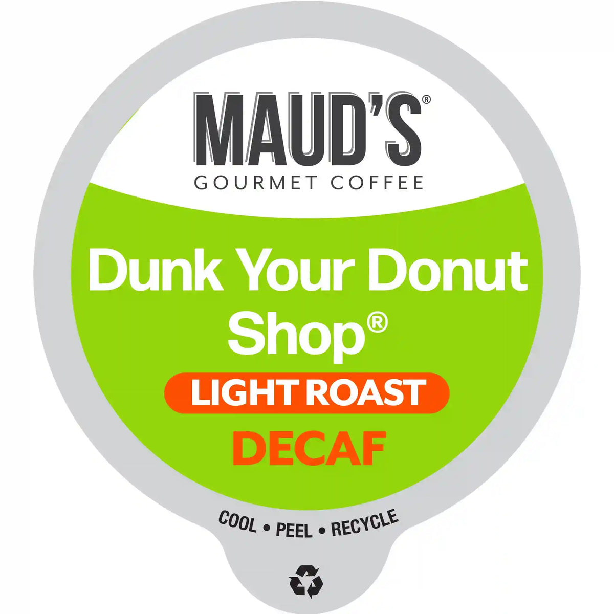 Maud's Decaf Donut Shop Coffee Pods