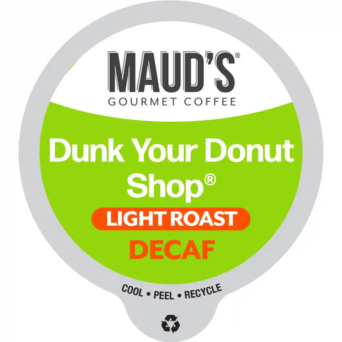 Maud's Decaf Donut Shop Coffee Pods