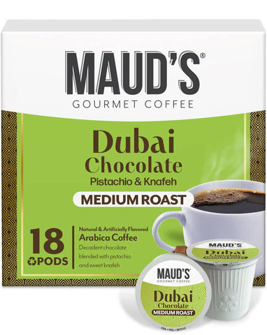 Maud's Dubai Chocolate Coffee Pods
