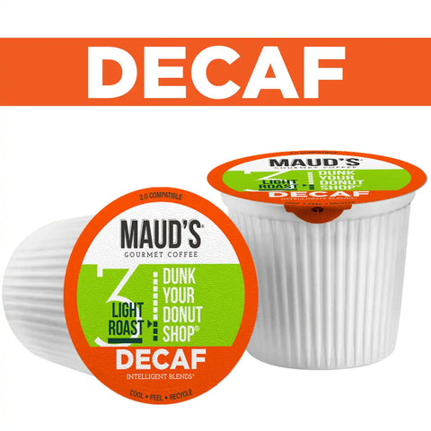 Maud's Decaf Donut Shop Coffee Pods
