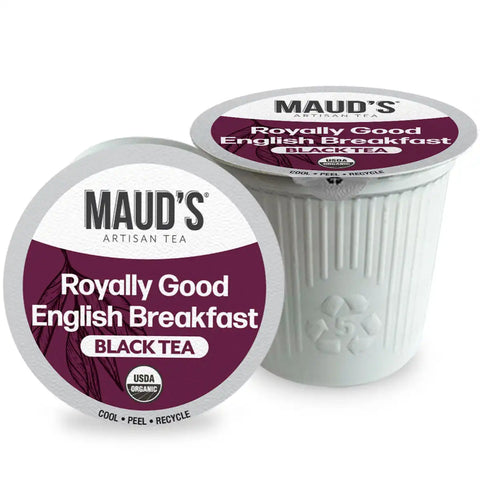 Maud's Organic English Breakfast Tea Pods