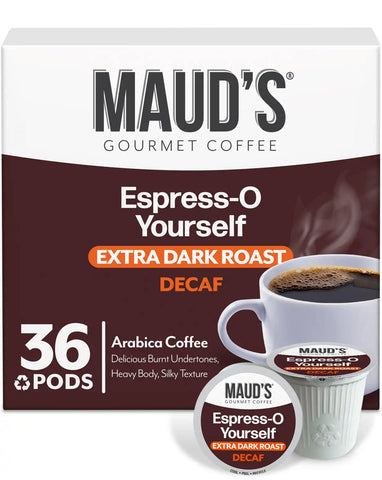 Maud's Decaf Espresso Coffee Pods