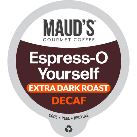 Maud's Decaf Espresso Coffee Pods