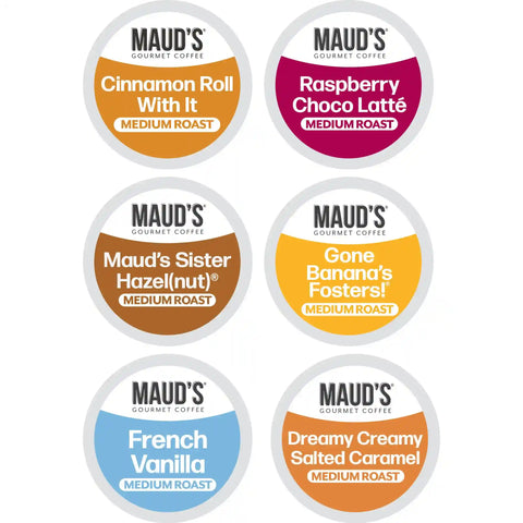 Maud's Flavored Coffee Pods Variety Pack - 24ct