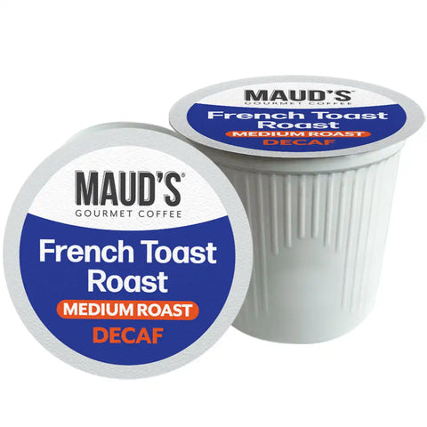 Maud's Decaf French Toast Roast Flavored Coffee Pods