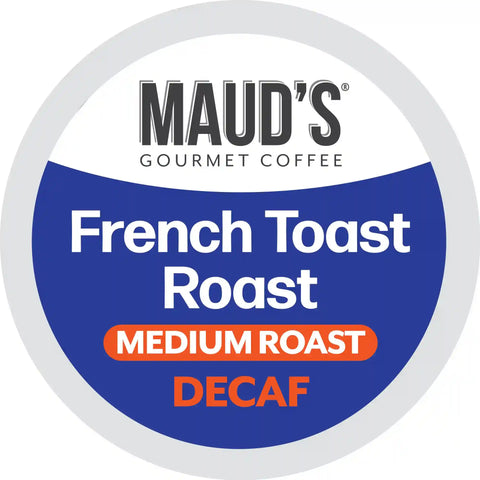 Maud's Decaf French Toast Roast Flavored Coffee Pods
