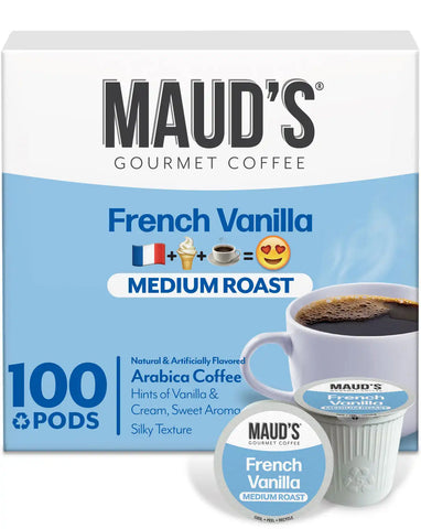 Maud's French Vanilla Flavored Coffee Pods