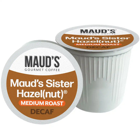 Maud's Decaf Sister Hazelnut Flavored Coffee Pods