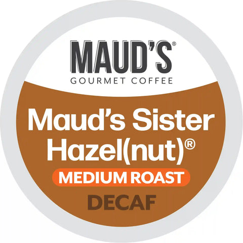 Maud's Decaf Sister Hazelnut Flavored Coffee Pods
