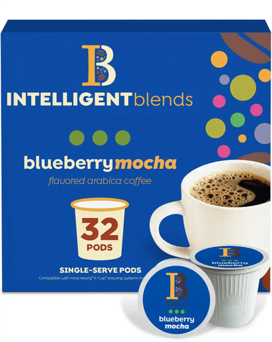 Intelligent Blends Blueberry Mocha Coffee Pods