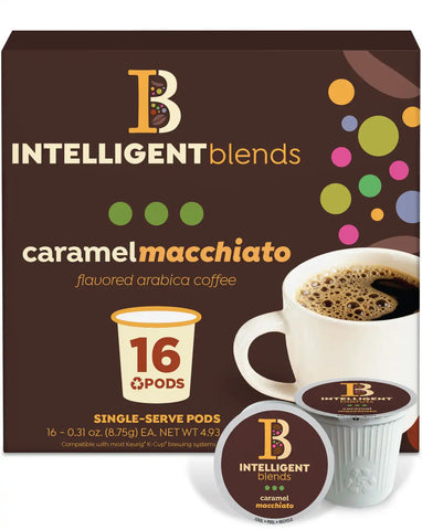 Intelligent Blends Caramel Macchiato Coffee Pods