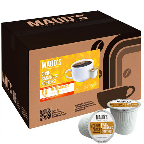 Maud's Banana Flavored Coffee Pods
