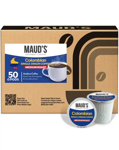 Maud's Colombian Coffee Pods